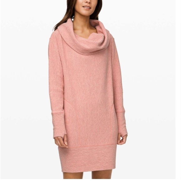 Lululemon Along the Way Dress Heathered Copper Clay sz XS - Picture 2 of 11